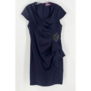 Eliza J Embellished Cocktail Dress
